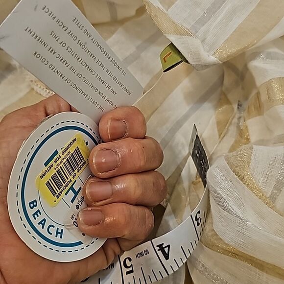 ECHO long sleeved Beach tunic size L - Picture 8 of 8